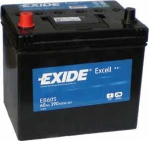 Аккумулятор для легкового автомобиля Exide Excell EB605