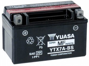 Аккумулятор для мототехники Yuasa YTX7A-BS