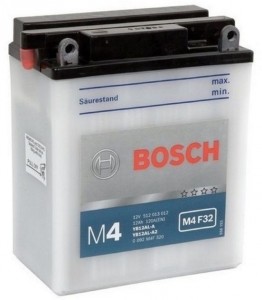 Аккумулятор для мототехники Bosch 12Ач M4 512 013 012 (YB12AL-A2) оп