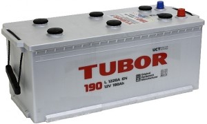 Аккумулятор для грузового автомобиля Tubor OEM 190.1