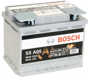 Аккумулятор для легкового автомобиля Bosch S5 AGM 560 901 068