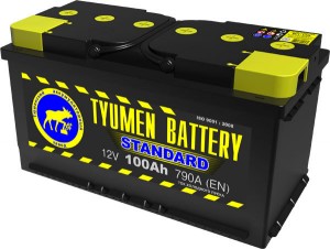 Аккумулятор для грузового автомобиля Tyumen Battery STANDARD 100Ач пр