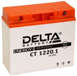 Аккумулятор для мототехники Delta battery CT 1220.1 (YT19BL-BS, BMW)