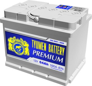 Аккумулятор для легкового автомобиля Tyumen Battery Premium 6СТ-64Ач Пр