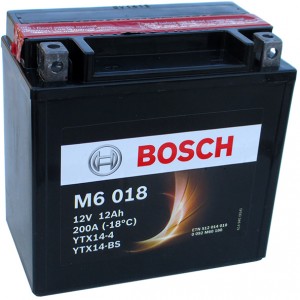 Автомобильный аккумулятор Bosch 12Ач M6 AGM 512 014 010 (YTX14-BS)