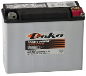 Аккумулятор для мототехники Deka Sports Power AGM ETX18L 20Ач об