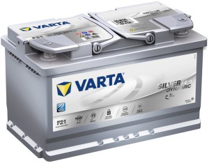 Аккумулятор для легкового автомобиля Varta Silver Dynamic F21 80Ач об