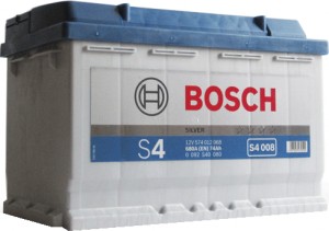 Аккумулятор для легкового автомобиля Bosch S4 008 74 Ач Об