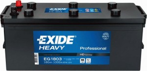 Аккумулятор для грузового автомобиля Exide 180Ач HEAVY Professional обр,