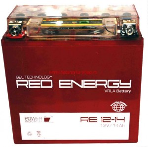 Аккумулятор для мототехники Red Energy RE12-14 14Ач Пр