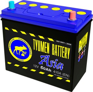 Аккумулятор для легкового автомобиля Tyumen Battery Asia 6СТ-60Ач Пр