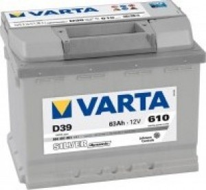 Аккумулятор для легкового автомобиля Varta Silver Dynamic D39 63Ач Пр