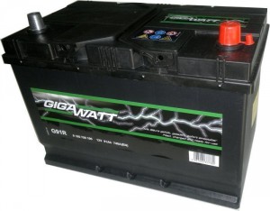 Аккумулятор для легкового автомобиля Gigawatt G91R 91Ач об