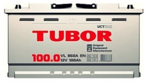 Аккумулятор для легкового автомобиля Tudor OEM 100 Ач об