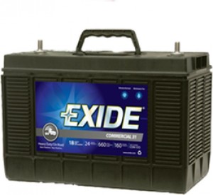 Аккумулятор для грузового автомобиля Exide 105Ач XHP-31D