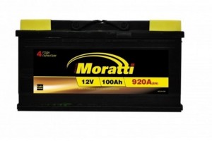 Аккумулятор для легкового автомобиля Moratti 610 044 100 110A/h Об