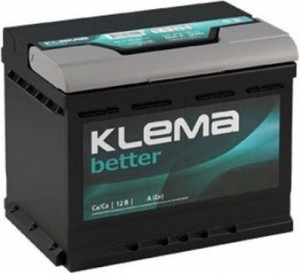 Аккумулятор для грузового автомобиля Klema Better росcия залит с переход. под болт 200Ah