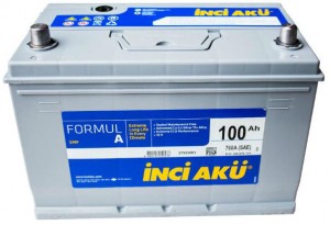 Аккумулятор для легкового автомобиля Inci Aku FormulA Asia 100A D31 100 076 111 Пр