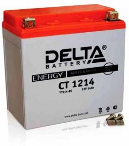 Аккумулятор для мототехники Delta battery CT 1214