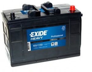 Аккумулятор для грузового автомобиля Exide 110Ач Heavy Professional обр