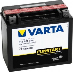 Аккумулятор для мототехники Varta Funstart AGM 12V 18Ah