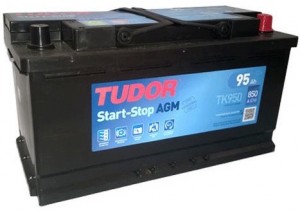 Аккумулятор для легкового автомобиля Tudor Start Stop AGM TK950 95Ач об