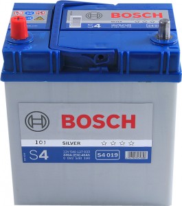 Аккумулятор для легкового автомобиля Bosch S4 019 40Ач Пр