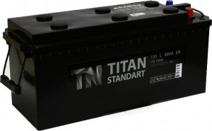 Аккумулятор для грузового автомобиля Titan Standart 135 Ач Пр