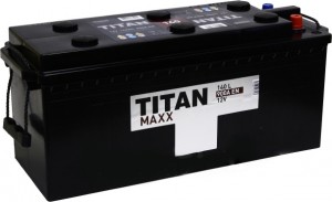 Аккумулятор для грузового автомобиля Titan Max HD 140 Ач Т140 ST Пр