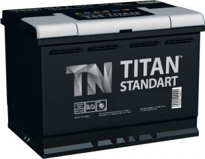 Аккумулятор для легкового автомобиля Titan Standart 62Ач пр