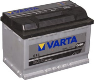 Аккумулятор для легкового автомобиля Varta Black dynamic 70 Ач об