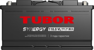 Автомобильный аккумулятор Tubor Synergy 110