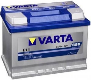 Аккумулятор для легкового автомобиля Varta 74Ah R BD 574 012 068