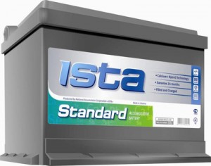 Аккумулятор для легкового автомобиля Ista  Standard 77Ач об