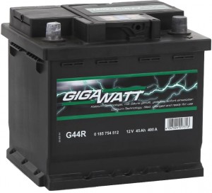 Автомобильный аккумулятор Gigawatt G44R