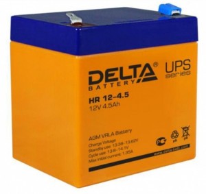 Аккумулятор для мототехники Delta battery HR 12-4.5 4.5Ач пр