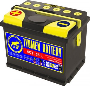 Аккумулятор для легкового автомобиля Tyumen Battery 6 ст-55 Пр
