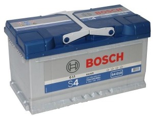 Аккумулятор для легкового автомобиля Bosch S4 80Ач Об