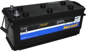 Автомобильный аккумулятор Inci Aku HD SuprA 140 о.п