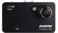 Видеорегистратор Digma FreeDrive 106 Black