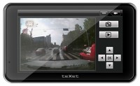 Портативный GPS-навигатор Texet TN-521HD DVR Ситигид Black