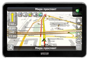 Портативный GPS-навигатор Mystery MNS 470 MP (Navitel)