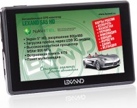 Портативный GPS-навигатор Lexand SA5 HD+
