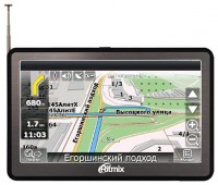 Портативный GPS-навигатор Ritmix RGP-786 TV Navitel