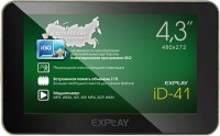 Портативный GPS-навигатор Explay iD-41