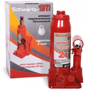 Домкрат Schwartz 911 2т 180-345мм