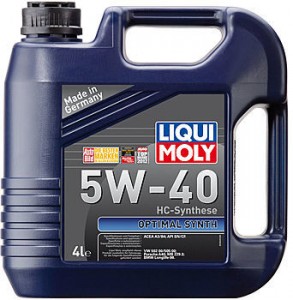 Моторное масло Liqui Moly 3926 Optimal Synth 5W-40 4л