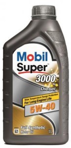 Моторное масло Mobil Super 3000 X1 Diesel 5W40 1л