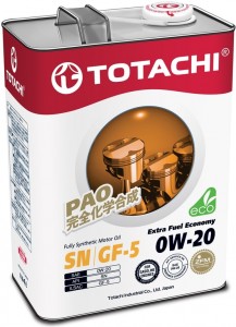Моторное масло Totachi Extra Fuel Economy 0W-20 4л