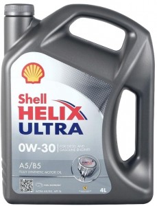 Моторное масло Shell Helix Ultra A5/B5 0W-30 4 л